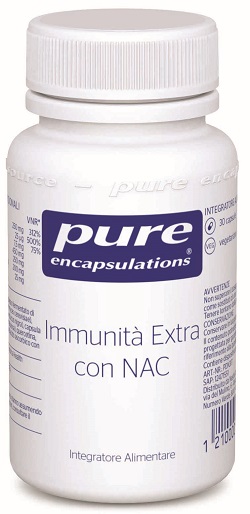 PURE ENCAPSULATIONS IMMUNITA' EXTRA CON NAC 30 CAPSULE - farmacia187.it
