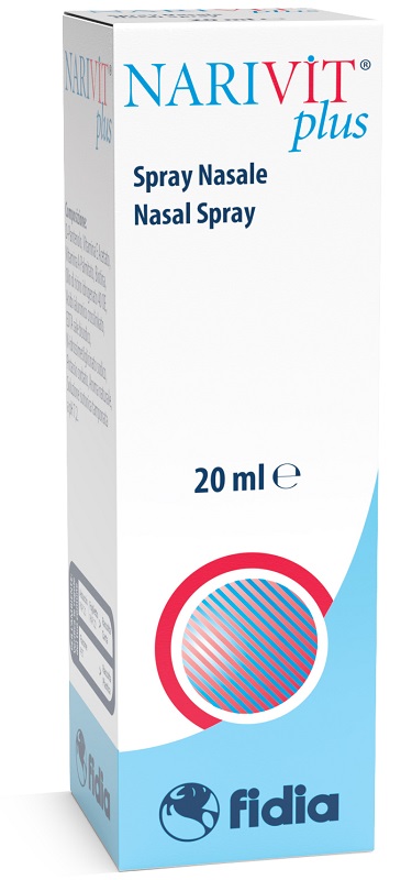 NARIVIT PLUS SPRAY NASALE 20 ML CON ACIDO IALURONICO CROSS-LINKATO D-PANTENOLO BIOTINA VITAMINA E VITAMINA E - farmacia187.it