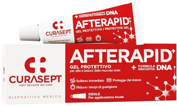 CURASEPT GEL AFTE RAPID DNA 10 ML - farmacia187.it