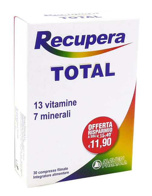 RECUPERA TOTAL 30 COMPRESSE - farmacia187.it