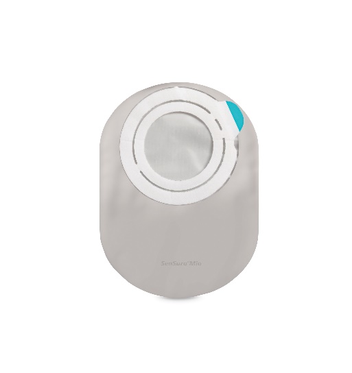 SENSURA MIO FLEX SISTEMA 2 PEZZI CON AGGANCIO ADESIVO SACCA COLOSTOMIA A FONDO CHIUSO RIVESTITA 50MM DA 550 ML 30 PEZZI - farmacia187.it