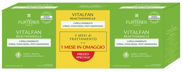 RENE FURTERER VITALFAN REACTIONNELLE TRIO 22 3 PEZZI DA 30 CAPSULE - farmacia187.it