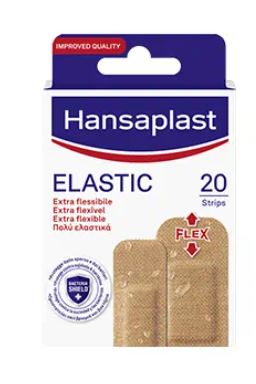 HANSAPLAST ELASTIC/FABRIC 20 STRIPS ASSORTITI - farmacia187.it