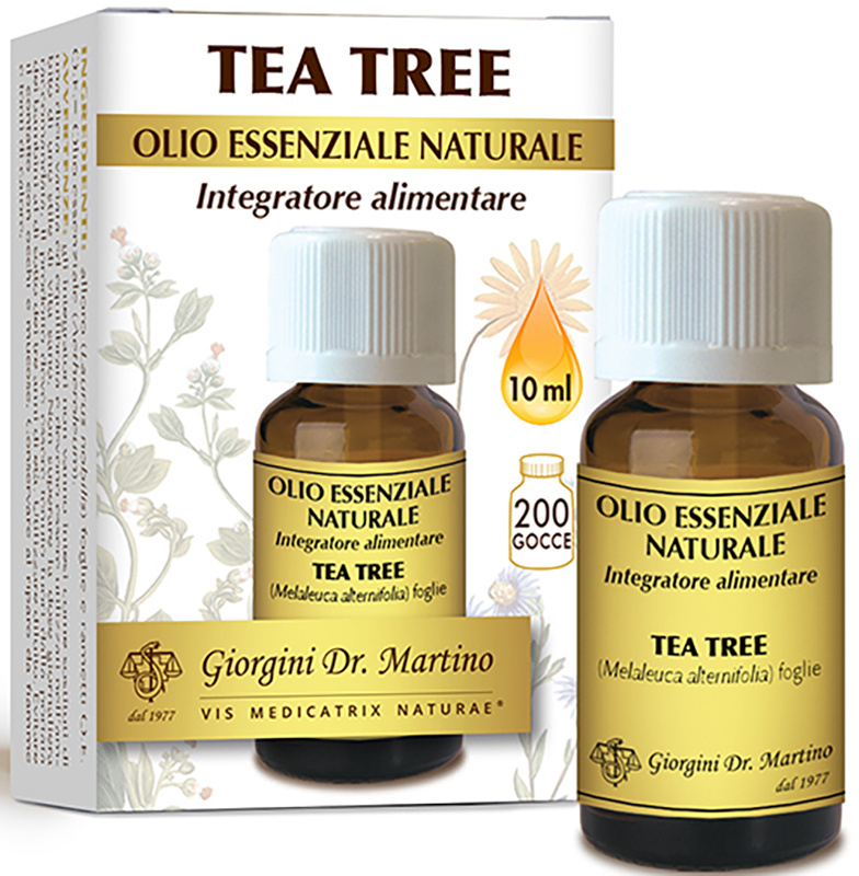 TEA TREE OLIO ESSENZIALE NATURALE 10 ML - farmacia187.it