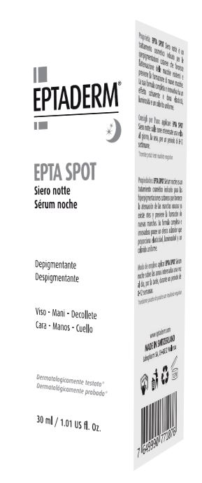 EPTA SPOT NOTTE SIERO DEPIGMENTANTE 30 ML - farmacia187.it