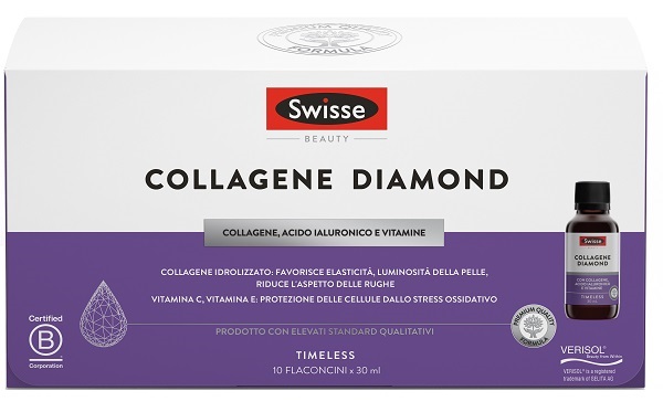 SWISSE COLLAGENE DIAMOND 10 FLACONCINI DA 30 ML - farmacia187.it