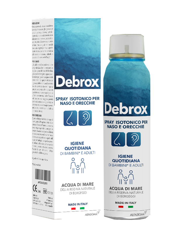 DEBROX SPRAY NASO ORECCHIE B/A 125ML - farmacia187.it