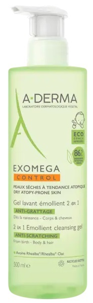 EXOMEGA CONTROL GEL LAVANT 2IN1 500 ML - farmacia187.it