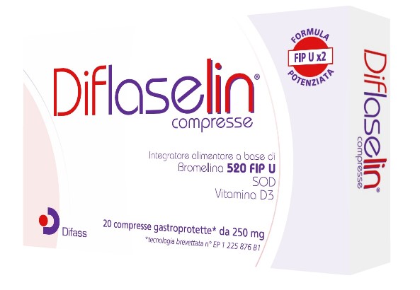 DIFLASELIN 20 COMPRESSE GASTROPROTETTE 250 MG - farmacia187.it