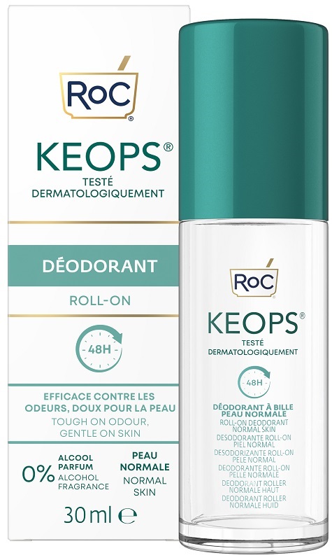 ROC KEOPS DEODORANTE ROLL-ON 48H 30 ML - farmacia187.it