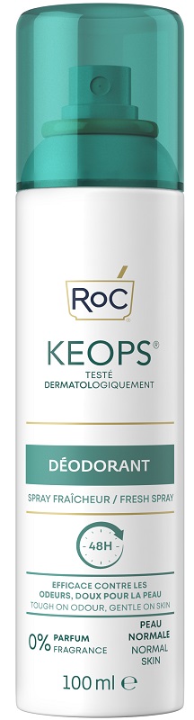 ROC KEOPS DEODORANTE SPRAY FRESCO 48H 100 ML - farmacia187.it