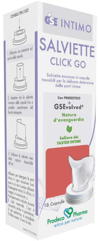 GSE INTIMO SALVIETTE CLICK GO 10 PEZZI - farmacia187.it