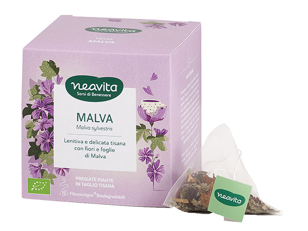 NEAVITA FILTROSCRIGNO MALVA FIORI E FOGLIE BIO 15 FILTRI 1,2 G - farmacia187.it