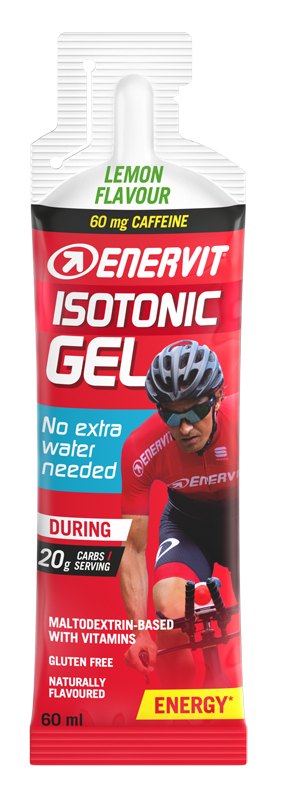 ENERVIT SPORT ISOTONIC GEL LIMONE CON CAFFEINA 60 ML - farmacia187.it