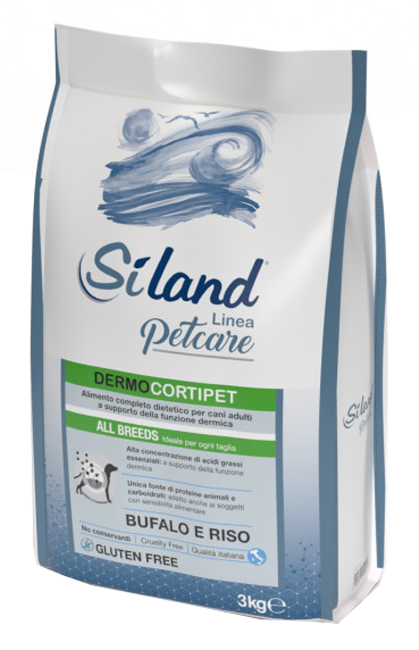 SILAND MANGIME SECCO DERMOCORTIPET ALL BREEDS 3 KG - farmacia187.it