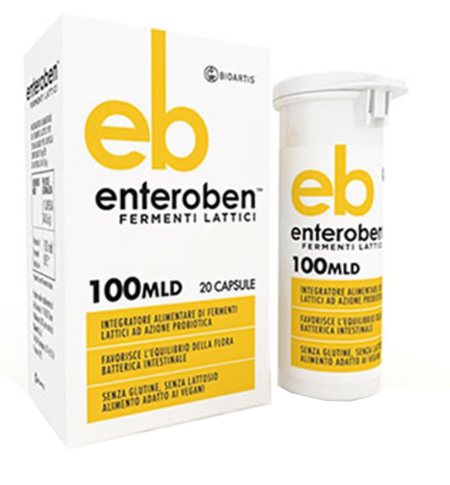 ENTEROBEN 100MLD 20 CAPSULE VEGETALI - farmacia187.it