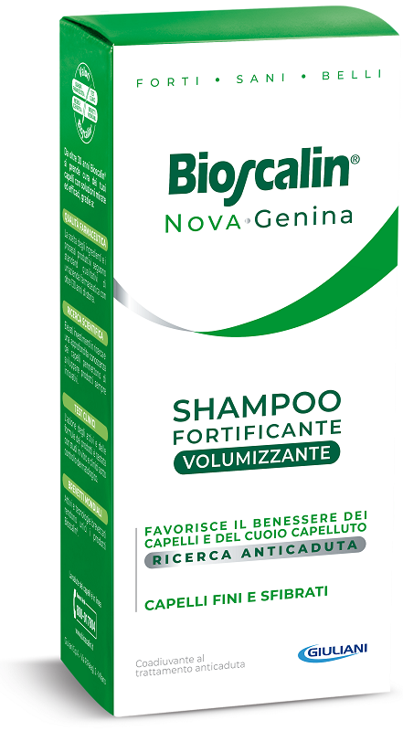 BIOSCALIN NOVA GENINA SHAMPOO FORTIFICANTE VOLUMIZZANTE 200 ML - farmacia187.it