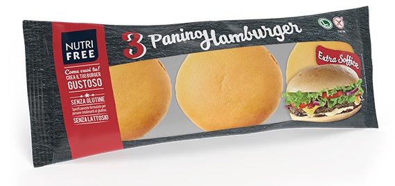 NUTRIFREE PANINO HAMBURGER 110 G - farmacia187.it