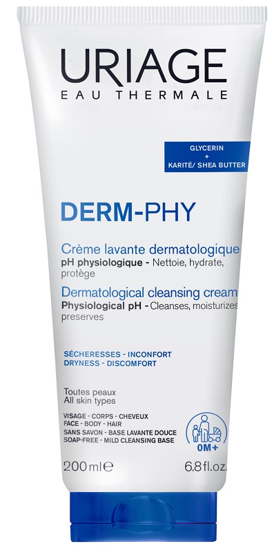 URIAGE DERM-PHY CREME LAVANTE 200 ML - farmacia187.it