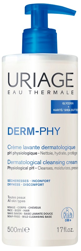 URIAGE DERM-PHY CREME LAVANTE 500 ML - farmacia187.it