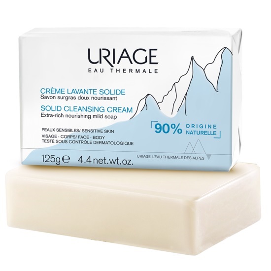 URIAGE CREME LAVANTE SOLIDE DERMATOLOGIQUE 125 G CREMA LAVANTE SOLIDA DERMATOLOGICA - farmacia187.it