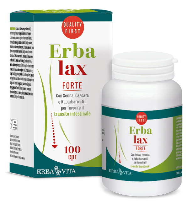 ERBALAX FORTE 100 COMPRESSE - farmacia187.it