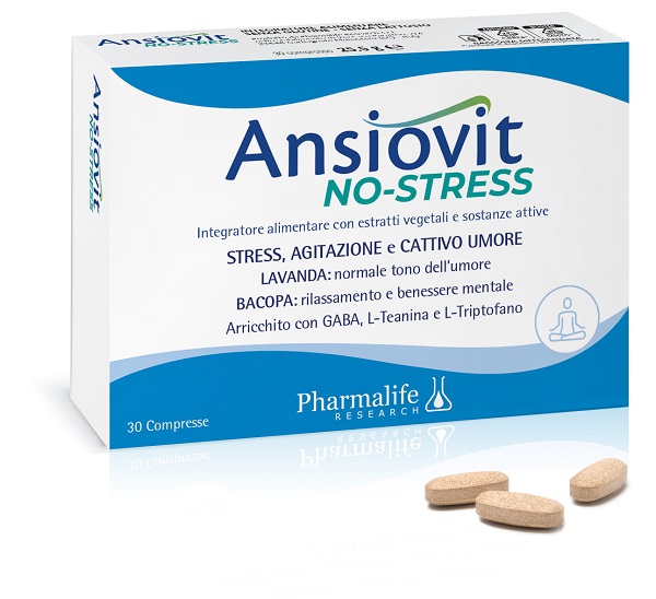 ANSIOVIT NO STRESS 30 COMPRESSE - farmacia187.it