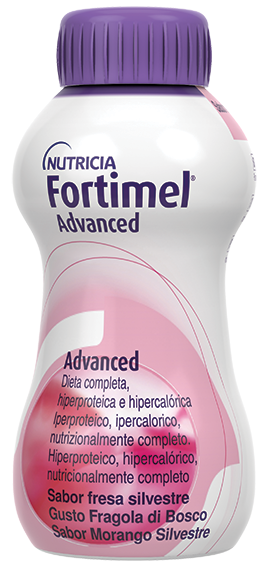 FORTIMEL ADVANCED FRAGOLA DI BOSCO 4X200 ML - farmacia187.it