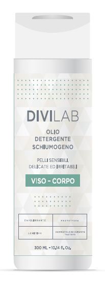 DIVILAB OLIO DETERGENTE SCHIUMOGENO 300 ML - farmacia187.it