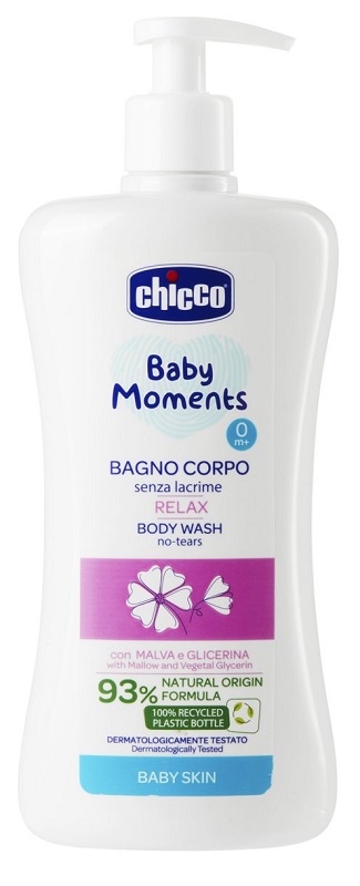 CHICCO BABY MOMENTS BAGNO RELAX 500 ML - farmacia187.it