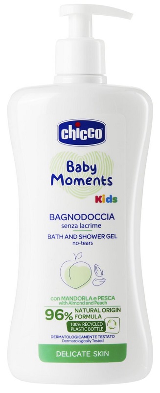 CHICCO BABY MOMENTS BAGNODOCCIA KIDS 500 ML - farmacia187.it