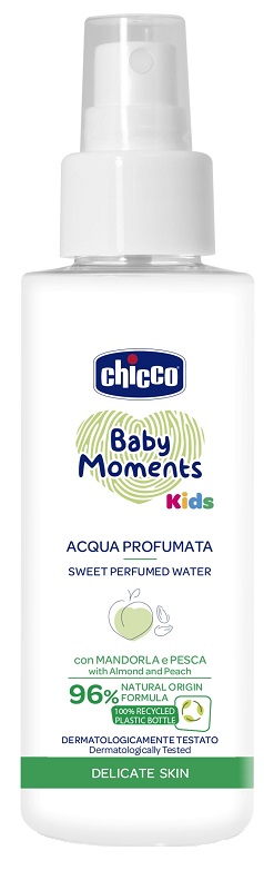 CHICCO BABY MOMENTS ACQUA PROFUMATA KIDS 100 ML - farmacia187.it