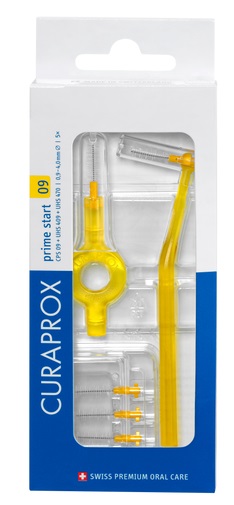 CURAPROX CPS 09 SCOVOLINO PRIME START 09 YELLOW 5 PEZZI - farmacia187.it