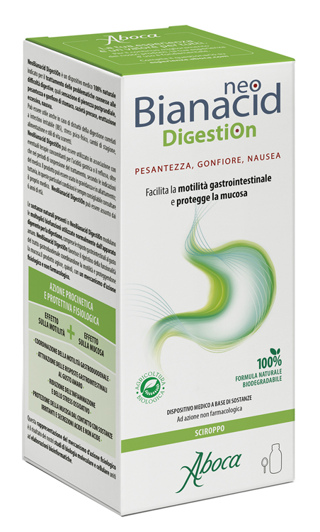 NEOBIANACID DIGESTION SCIROPPO 180 G - farmacia187.it