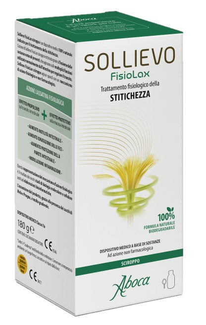 SOLLIEVO FISIOLAX SCIROPPO 180 G - farmacia187.it