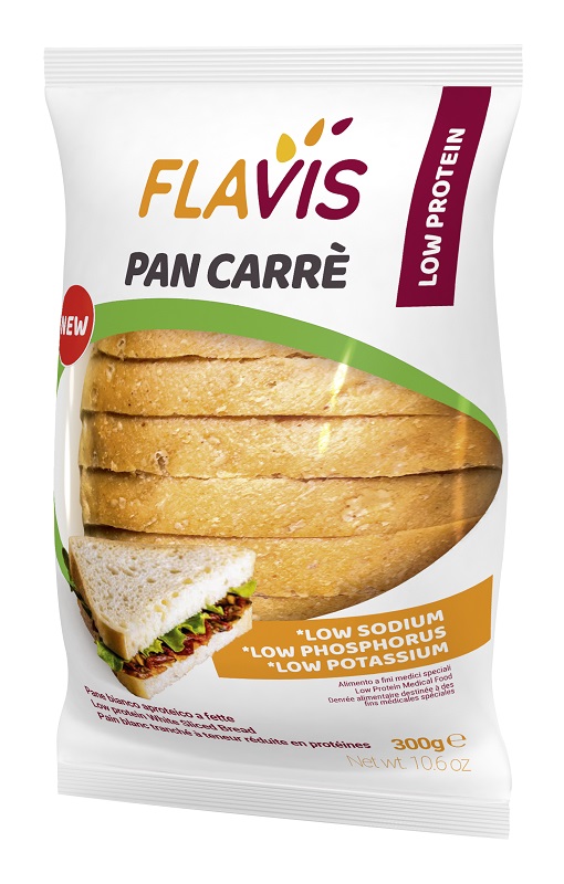 FLAVIS PAN CARRE' APROTEICO 300 G - farmacia187.it