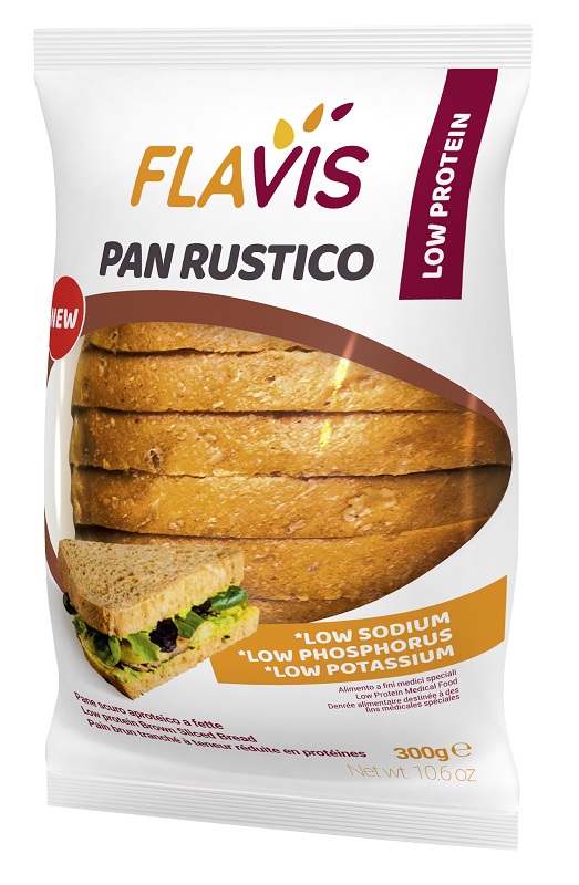 FLAVIS PAN RUSTICO APROTEICO 300 G - farmacia187.it