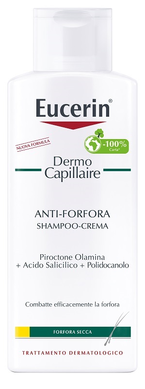 EUCERIN SHAMPOO CREMA ANTIFORFORA SECCA 250 ML - farmacia187.it