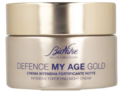 DEFENCE MY AGE GOLD CREMA INTENSIVA FORTIFICANTE NOTTE 50 ML - farmacia187.it