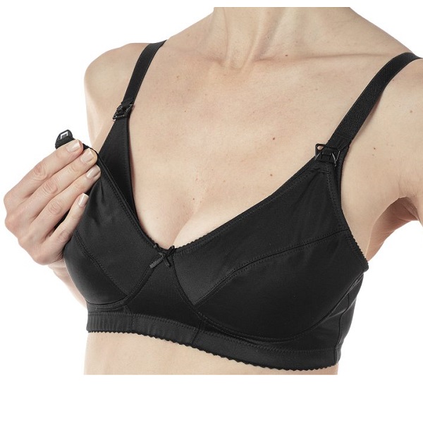 MAMMY REGGISENO MICROFIBRA ALLATTAMENTO BLACK 5C - farmacia187.it
