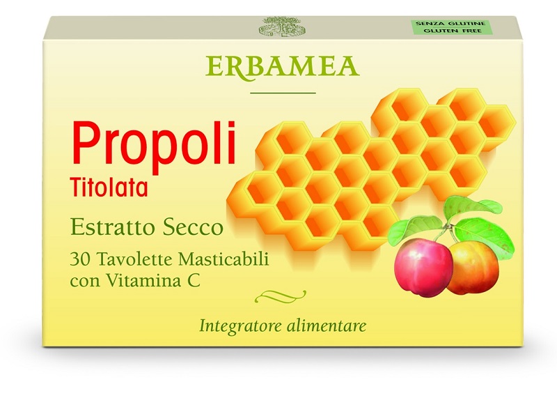 PROPOLI TITOLATA 30 TAVOLETTE MASTICABILI - farmacia187.it