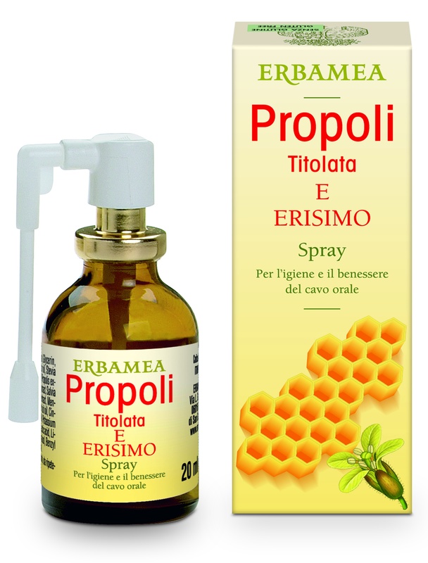 PROPOLI ERISIMO TITOLATA SPRAY 20 ML - farmacia187.it