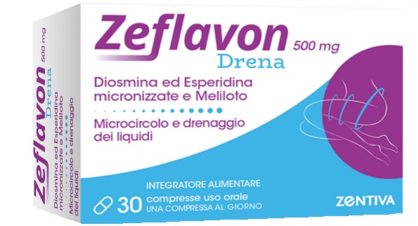 ZENTIVA ZEFLAVON DRENA 30 COMPRESSE - farmacia187.it