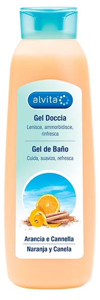 ALVITA GEL DOCCIA ARANCIA E CANNELLA 300 ML - farmacia187.it