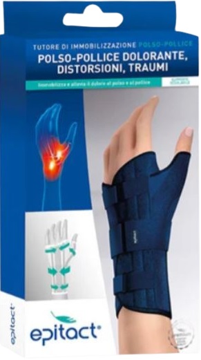 TUTORE POLSO/POLLICE PER TENDINITE EPITACT QUERV'ACTIV SINISTRO S - farmacia187.it