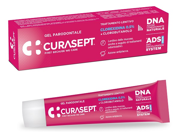 CURASEPT GEL PARODONTALE ADS DNA TRATTAMENTO LENITIVO 30 ML - farmacia187.it