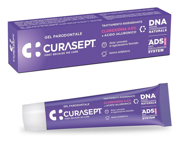 CURASEPT GEL PARODONTALE ADS DNA TRATTAMENTO RIGENERANTE 30 ML - farmacia187.it
