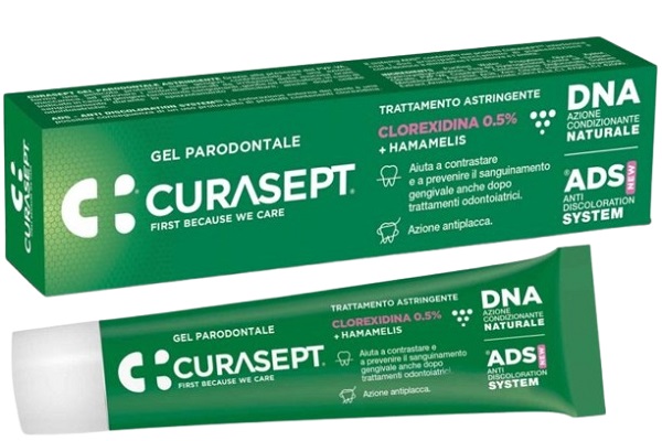 CURASEPT GEL PARODONTALE ADS DNA TRATTAMENTO ASTRINGENTE 30 ML - farmacia187.it