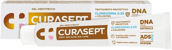 CURASEPT GEL DENTIFRICIO ADS DNA TRATTAMENTO PROTETTIVO 75 ML - farmacia187.it