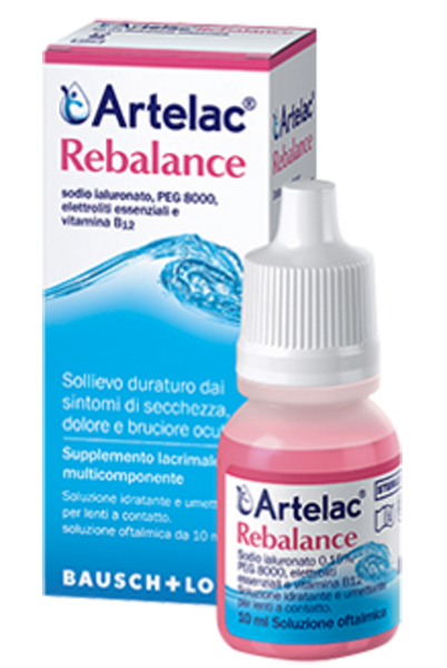 ARTELAC REBALANCE GOCCE OCULARI MULTIDOSE SENZA CONSERVANTI 10 ML - farmacia187.it